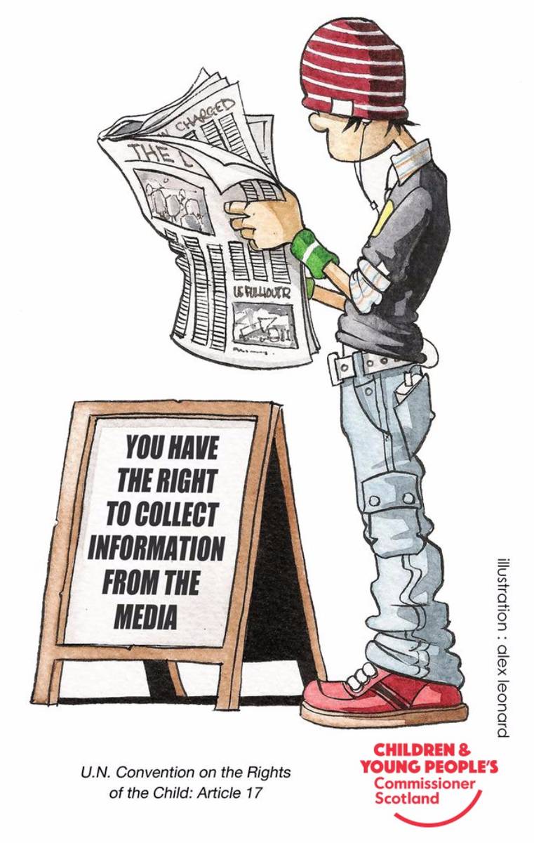 You have the right to collect information from the media