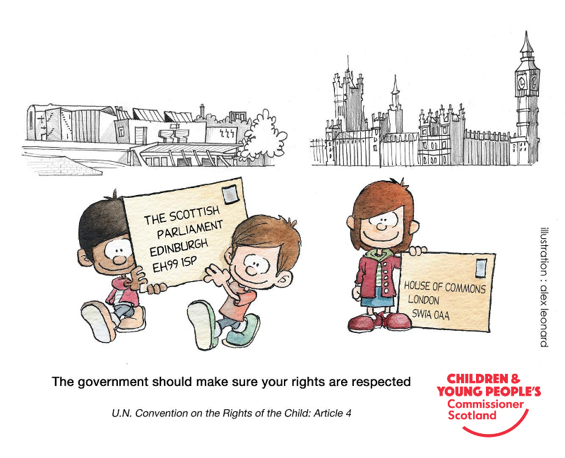 The government should make sure your rights are respected
